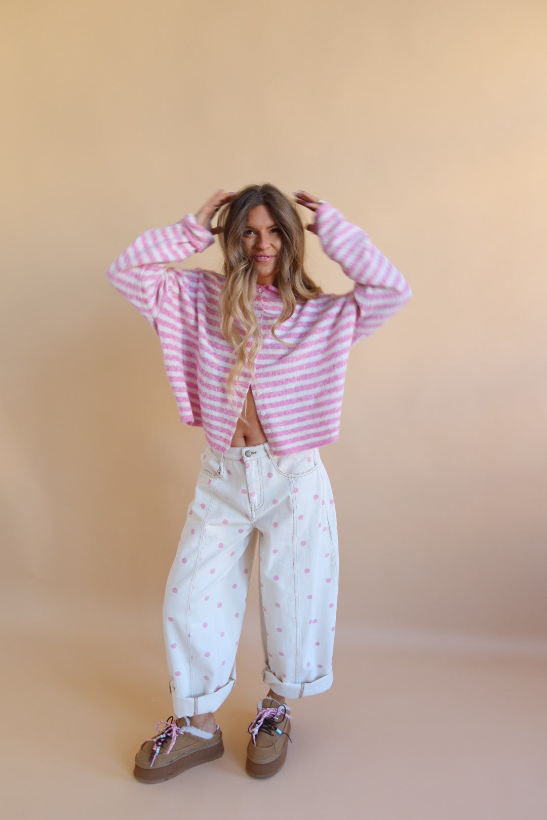 Be Mine Stripe Everyday cardi