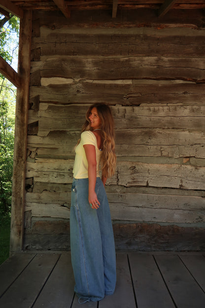 Cute as a Button Jean