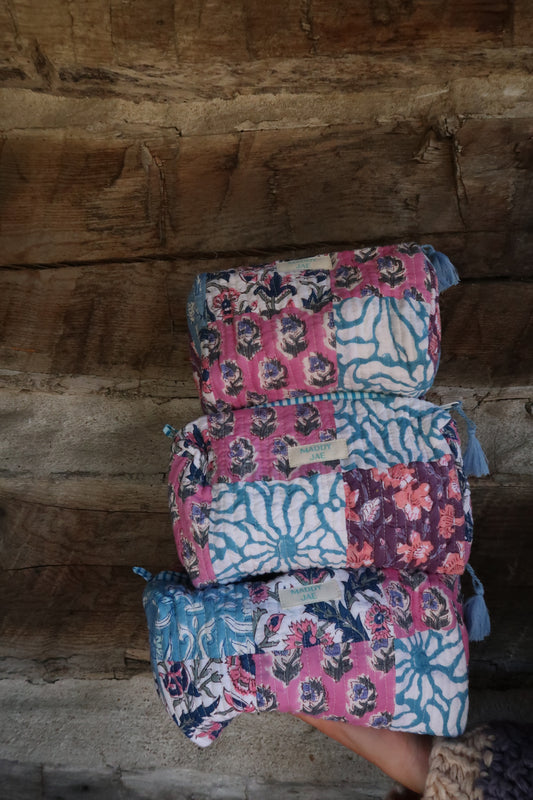 Sylvia Cosmetic Bag 3pk