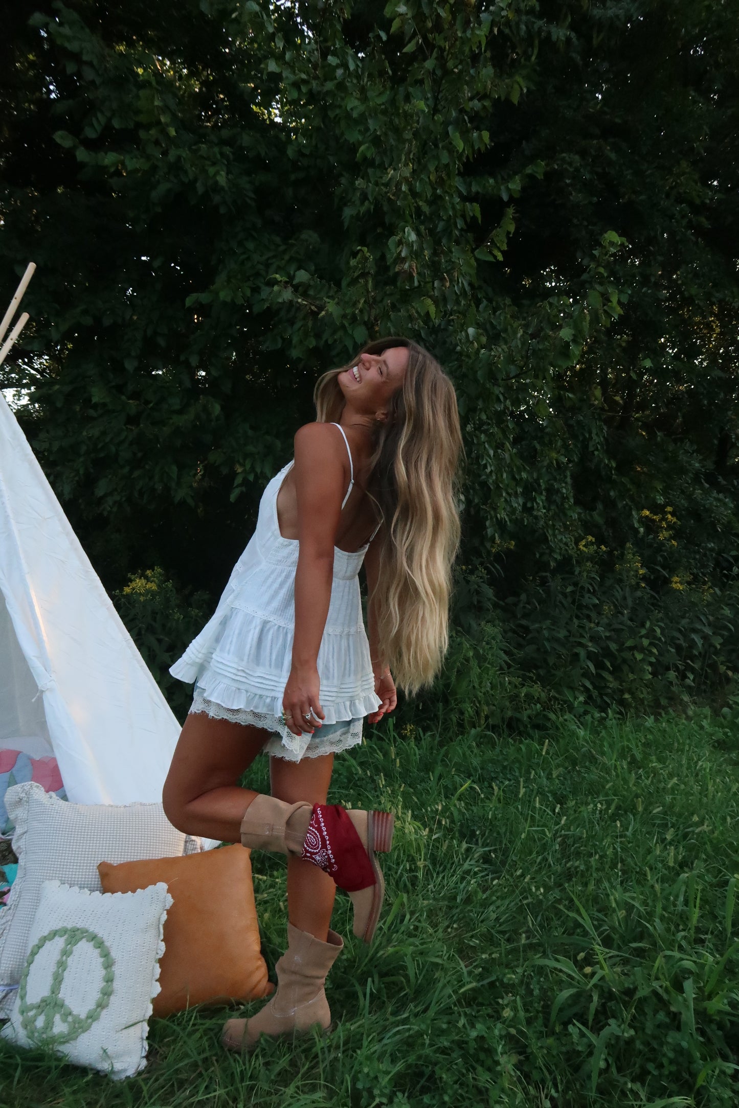 Postcard Babydoll Tunic