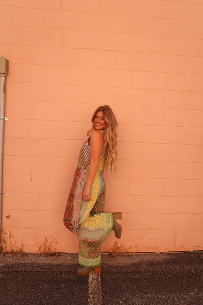 Susie Patchwork Overalls