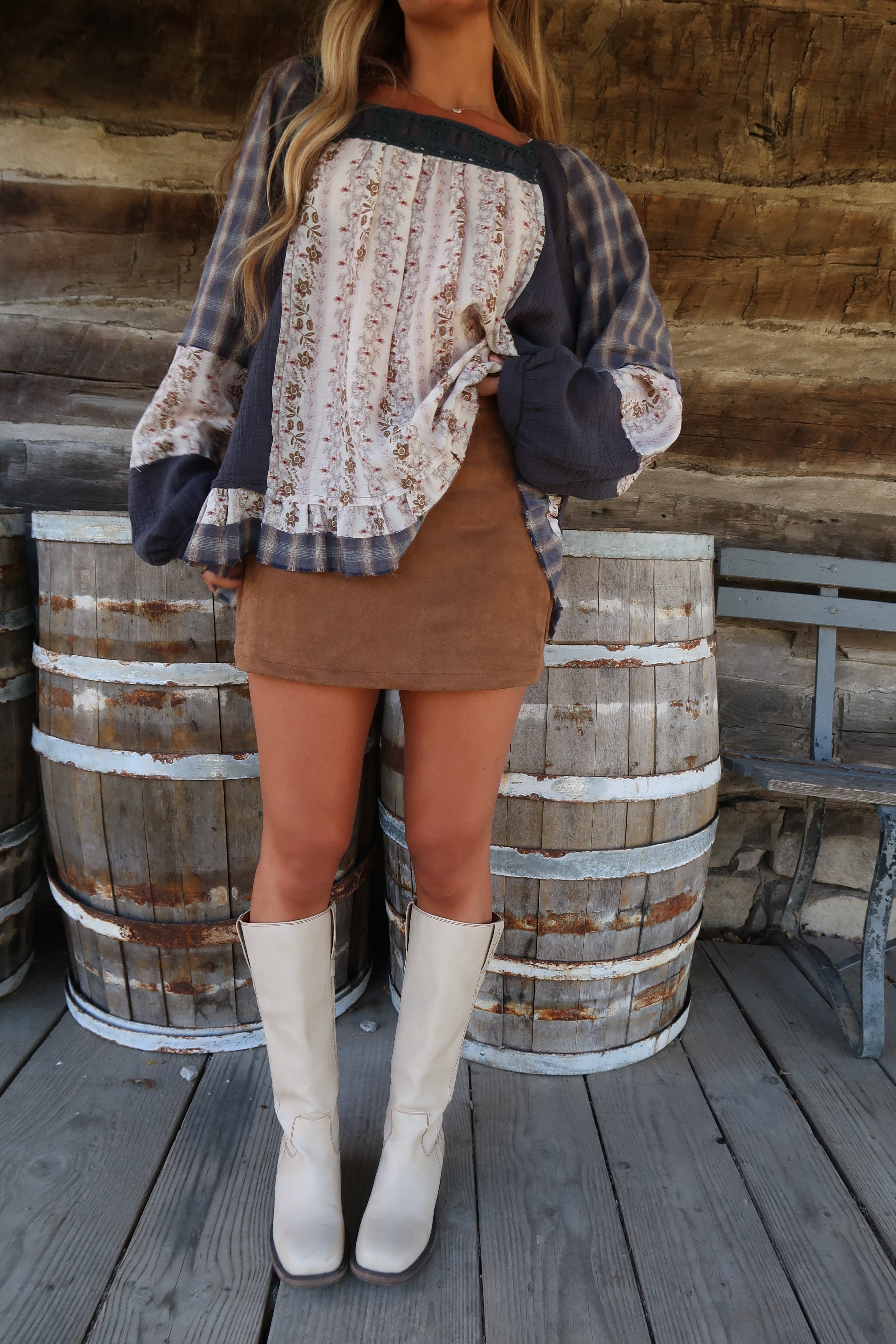 Main Course Patchwork Top – Maddy Jae