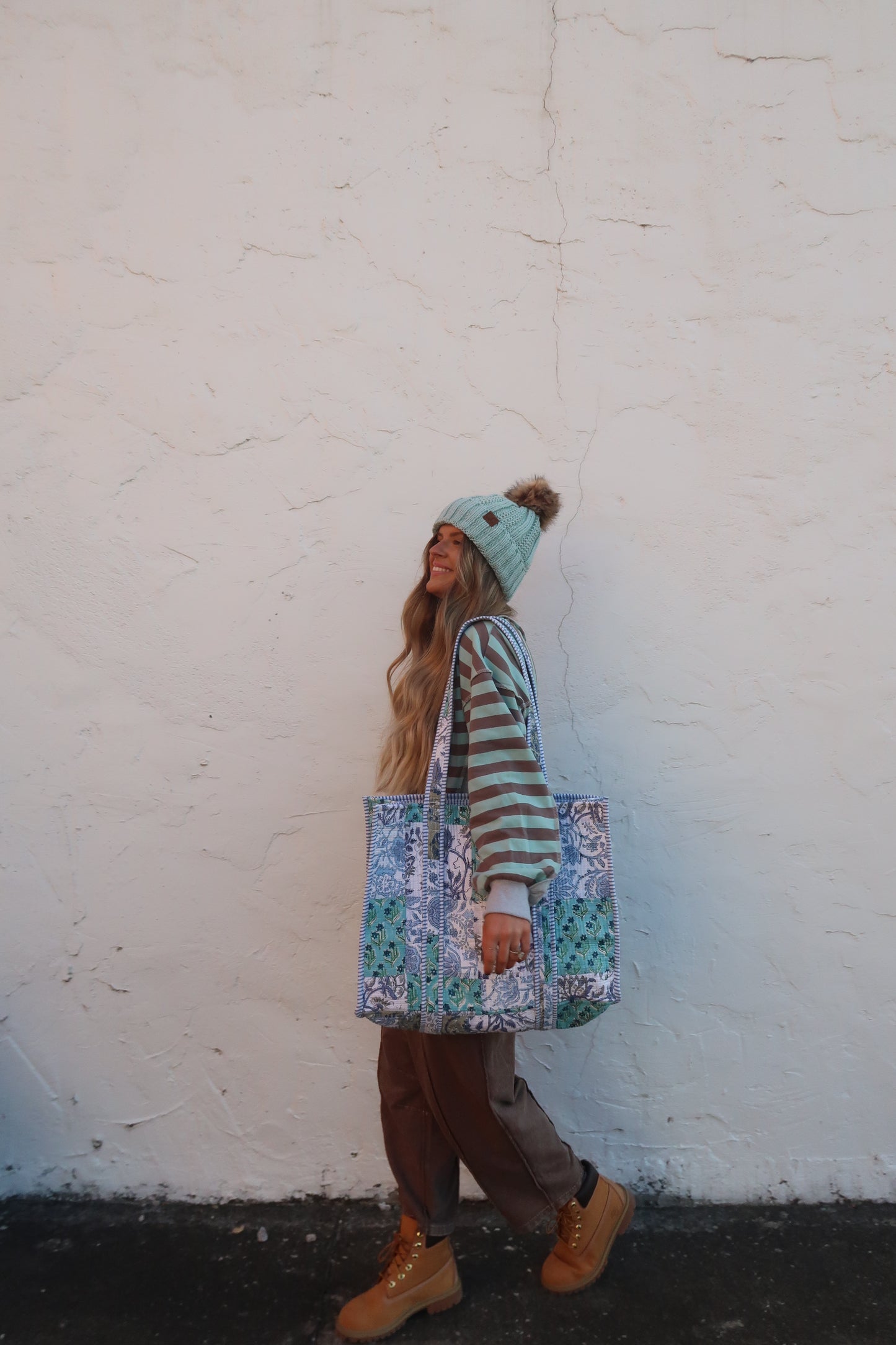 Cove Quilted Tote Bag