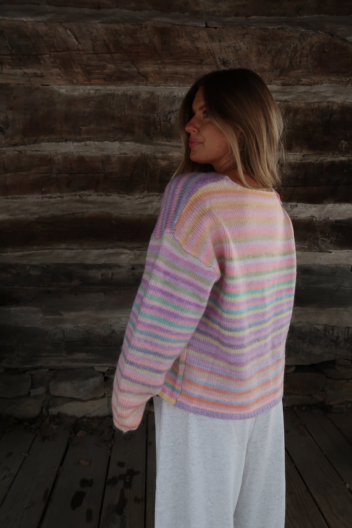 Fresh Air Stripe Sweater