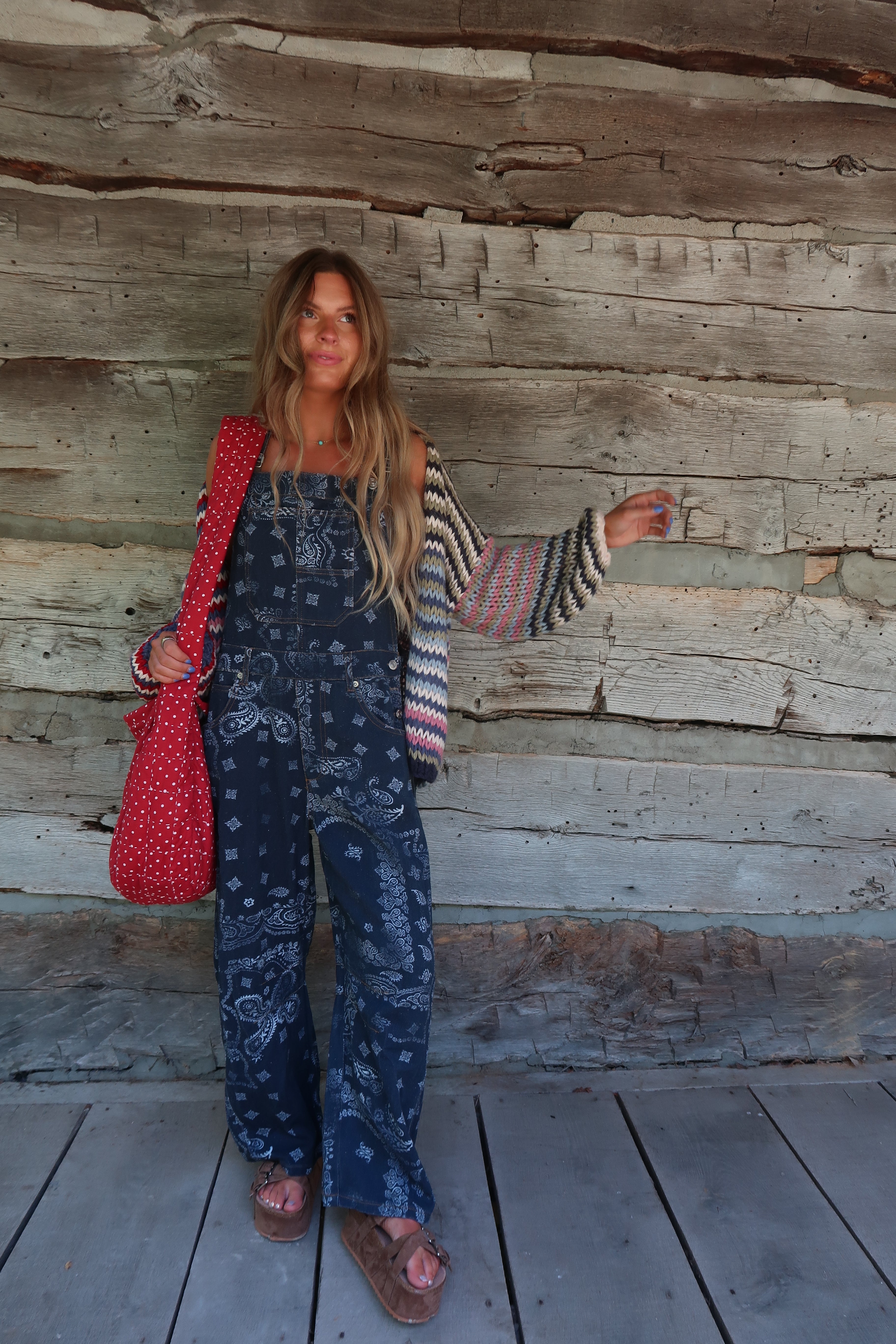 Midnight Rager Barrel Leg Overalls – Maddy Jae