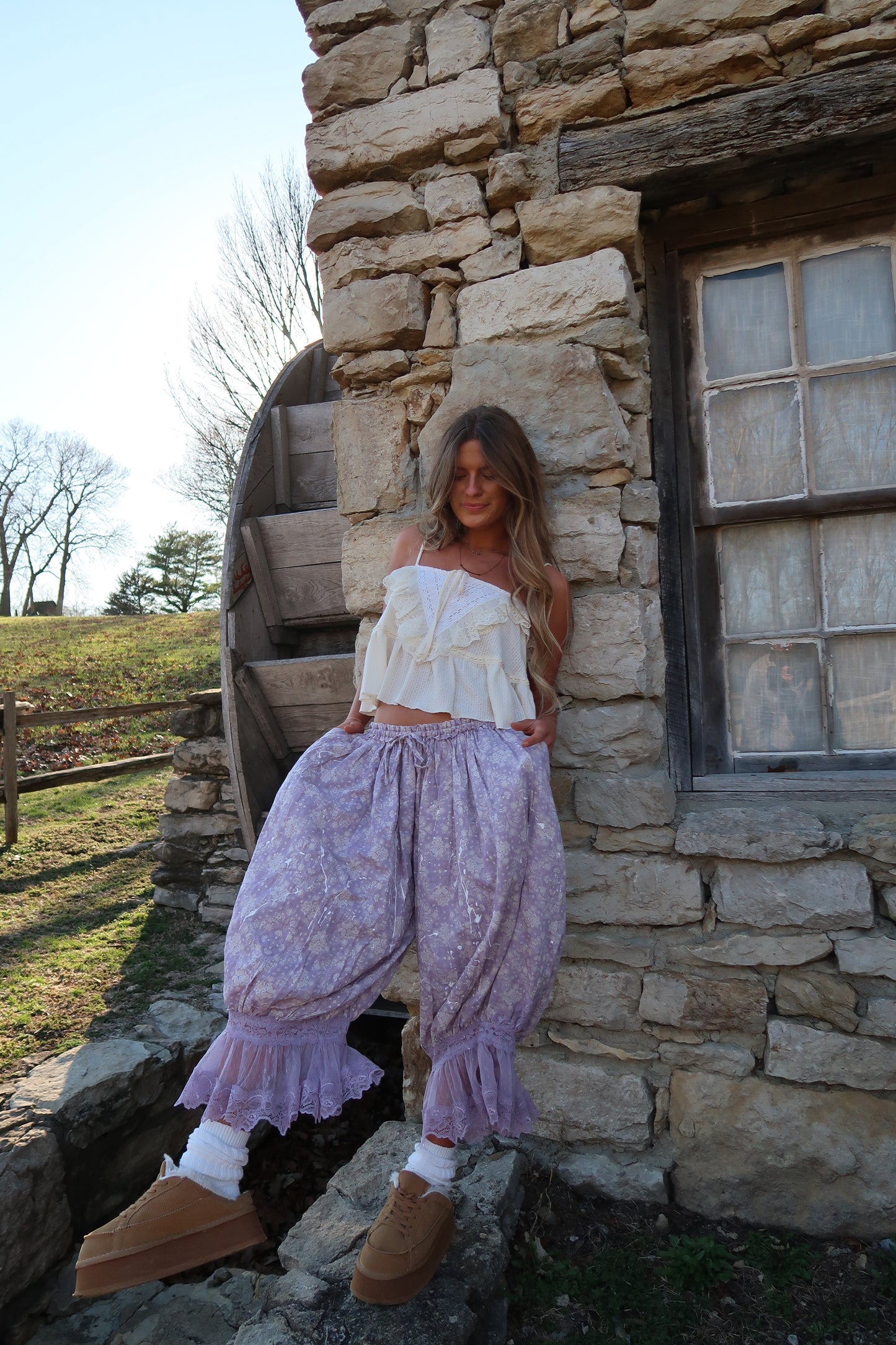 Lavender Meadow Bloomers