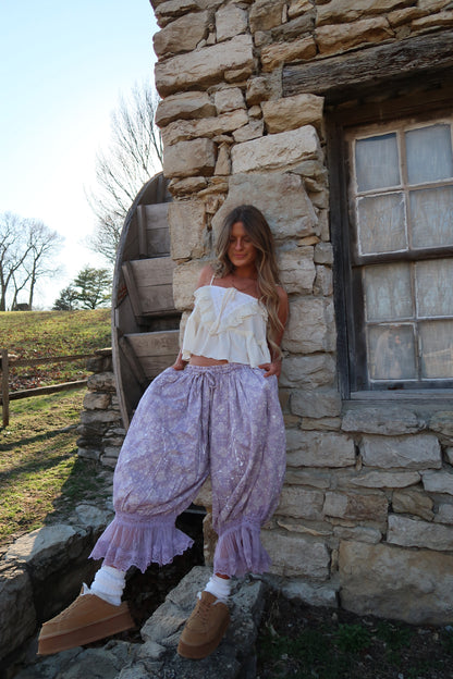 Lavender Meadow Bloomers