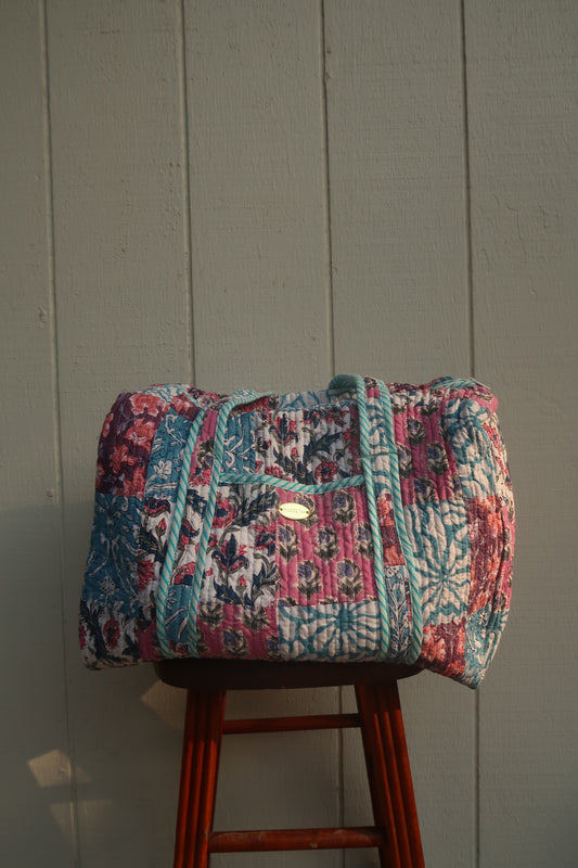 Sylvia Quilted Duffle Bag