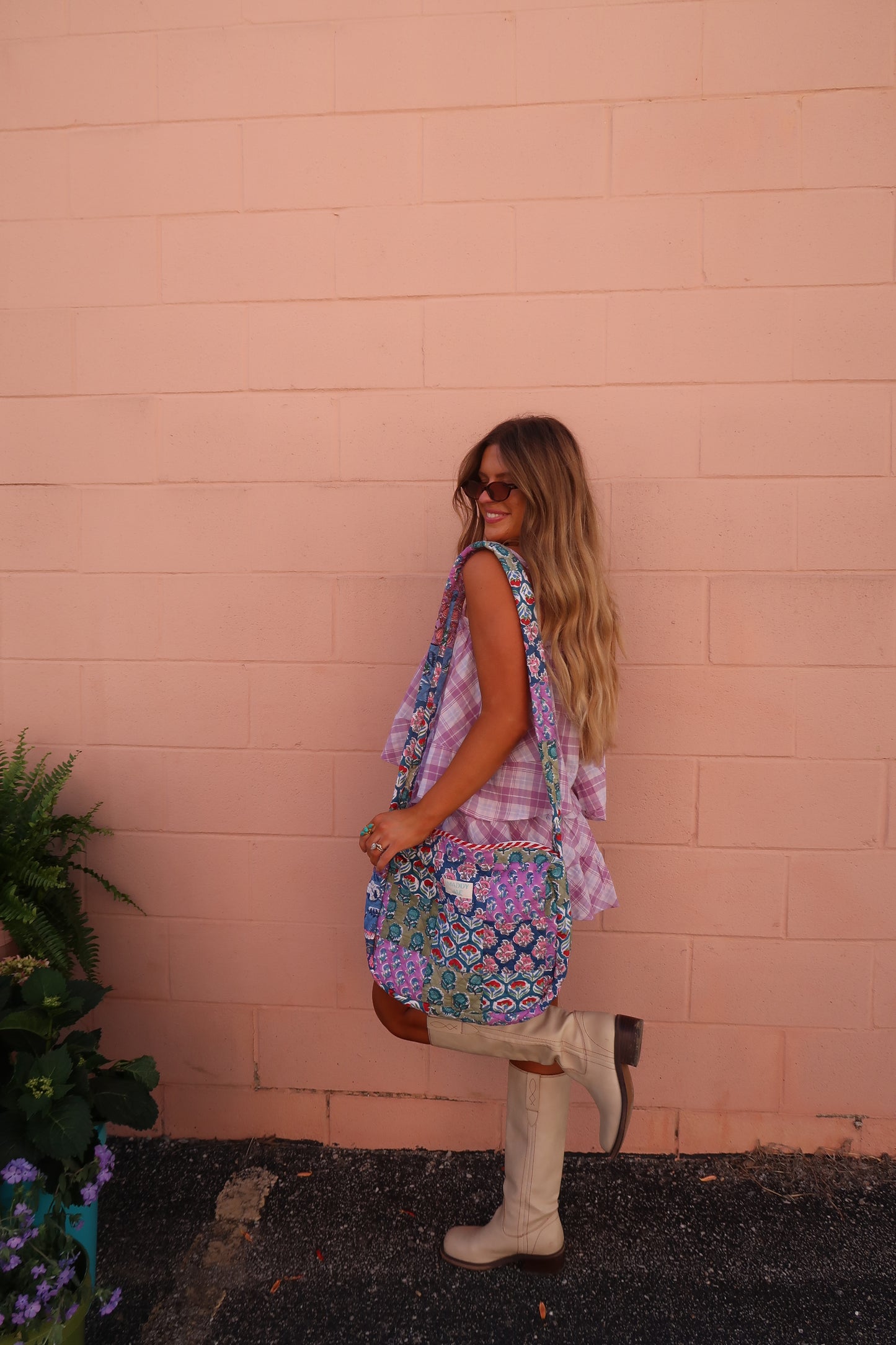 Remi Quilted Hobo Bag