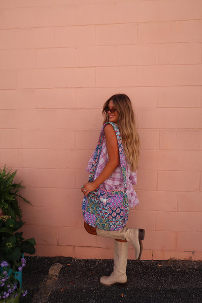 Remi Quilted Hobo Bag