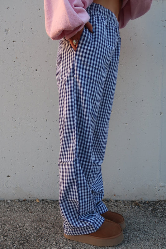 Midnight Gingham Pant