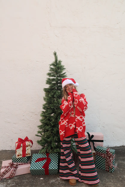 Holly Jolly Flare Sweatpants