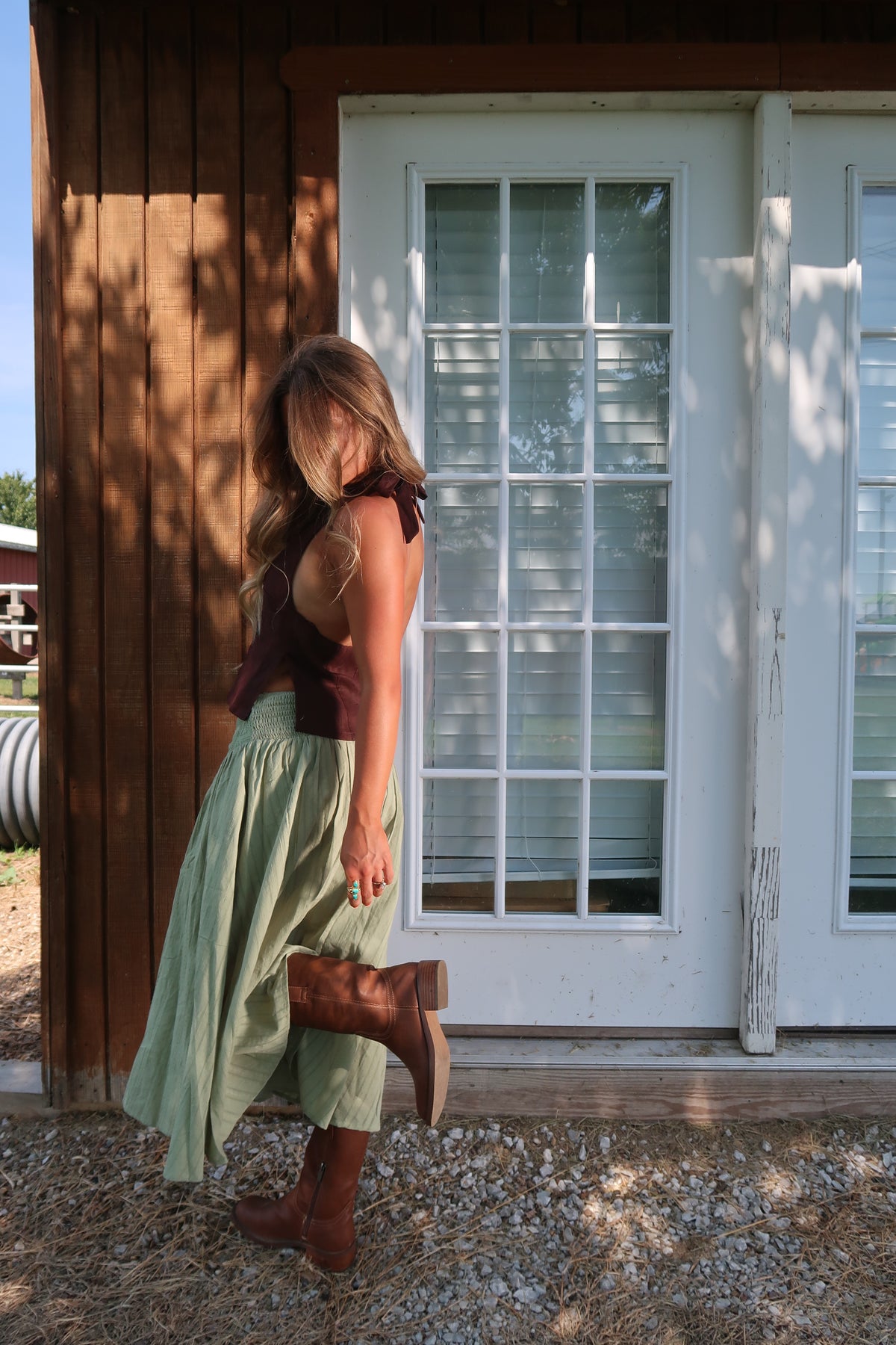 Eucalyptus Midi Skirt