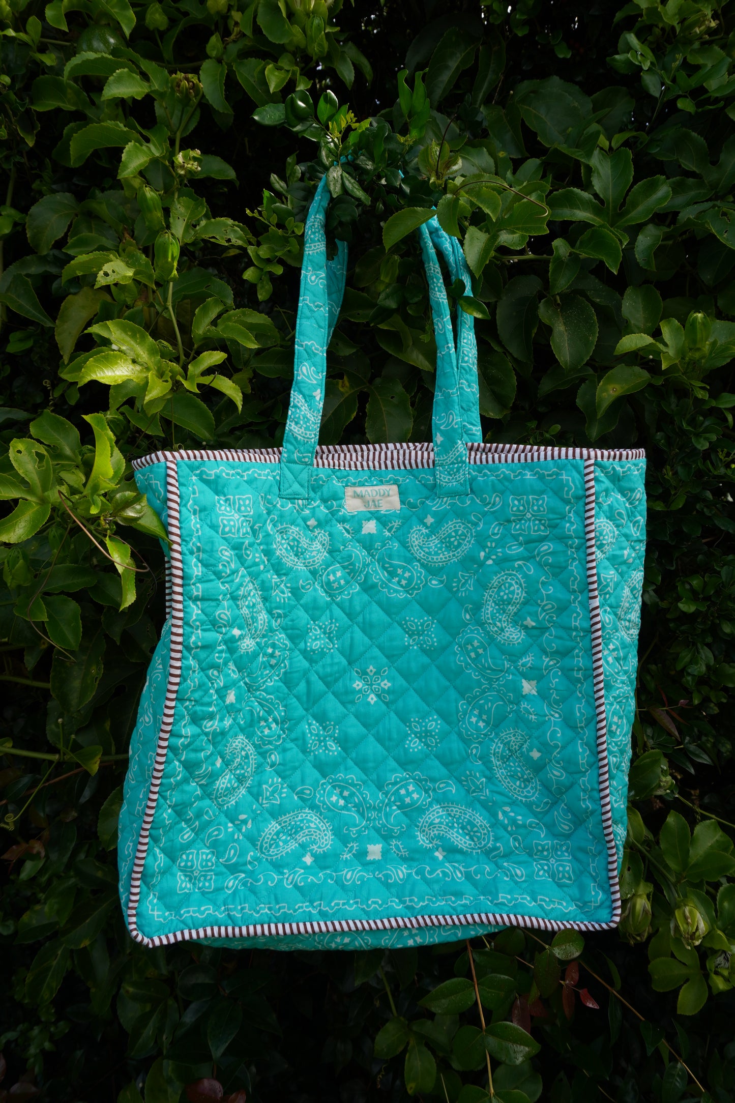 Koa Bandana Quilted Tote Bag