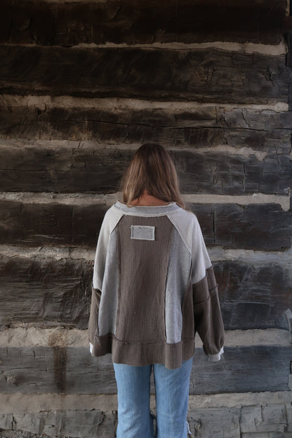 Green Bean Boxy Crewneck