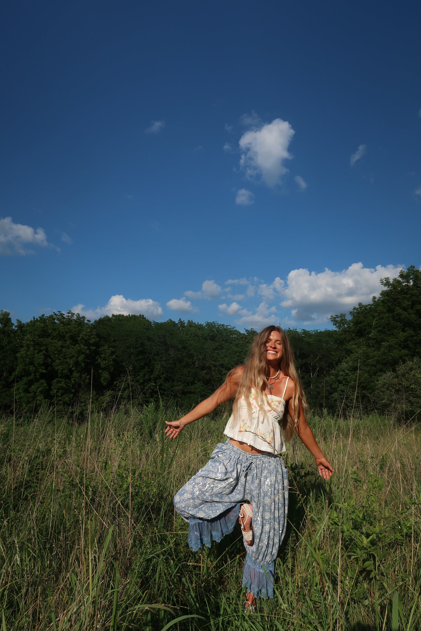 Enchanted Embroidred Tank