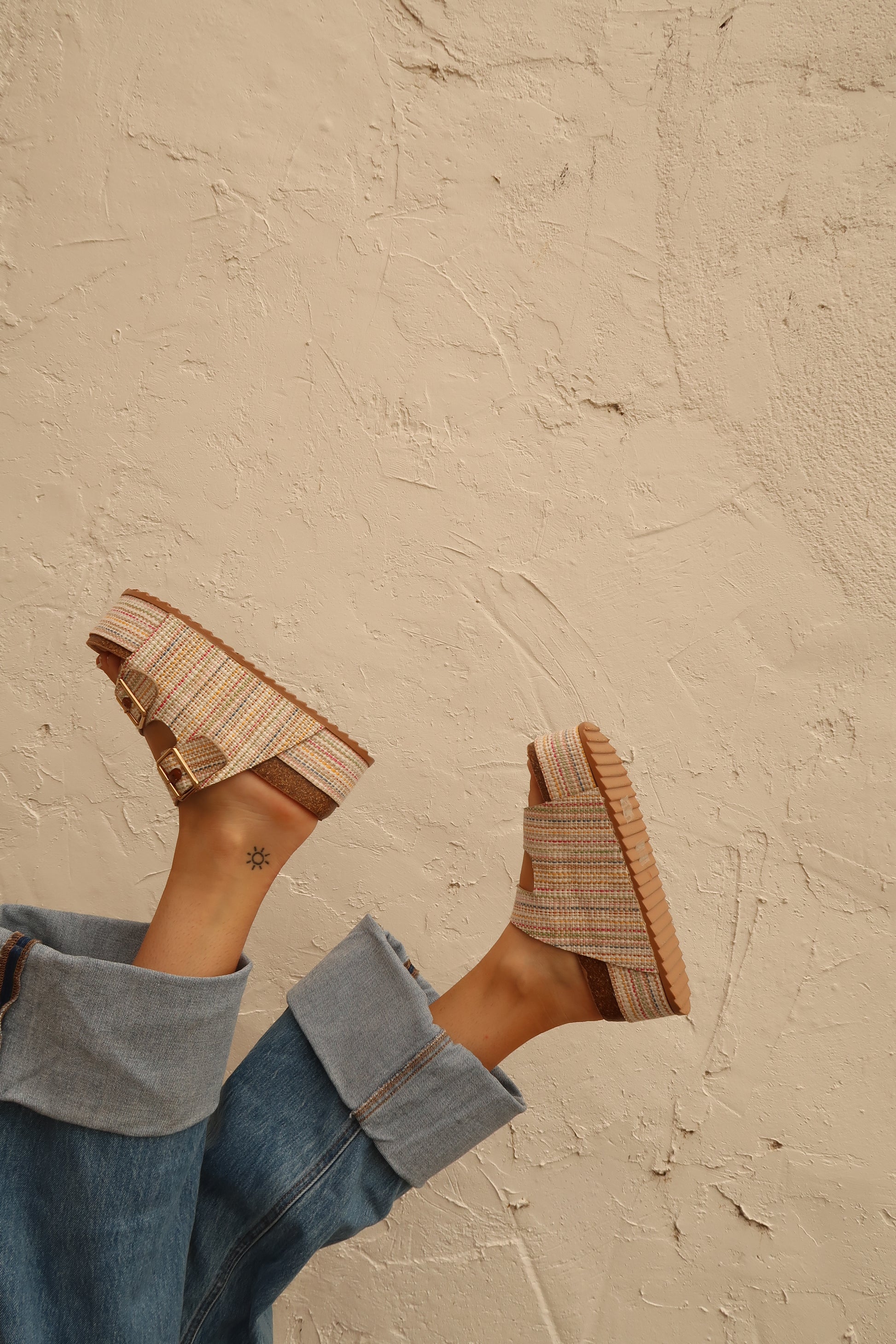 Summer plattform sandal