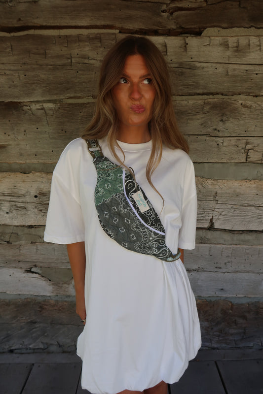 River Quilted Bumbag