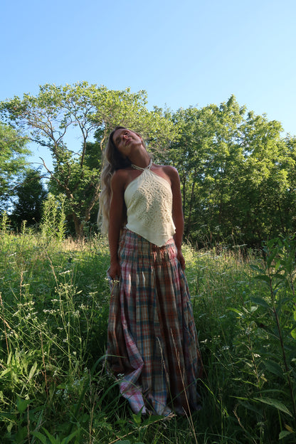 Moments Halter Scarf Top
