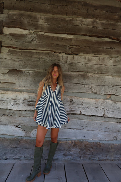 Marina Stripe Romper