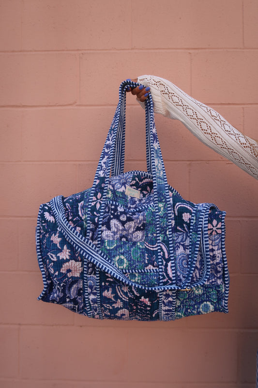Isla Quilted XL Duffle Bag