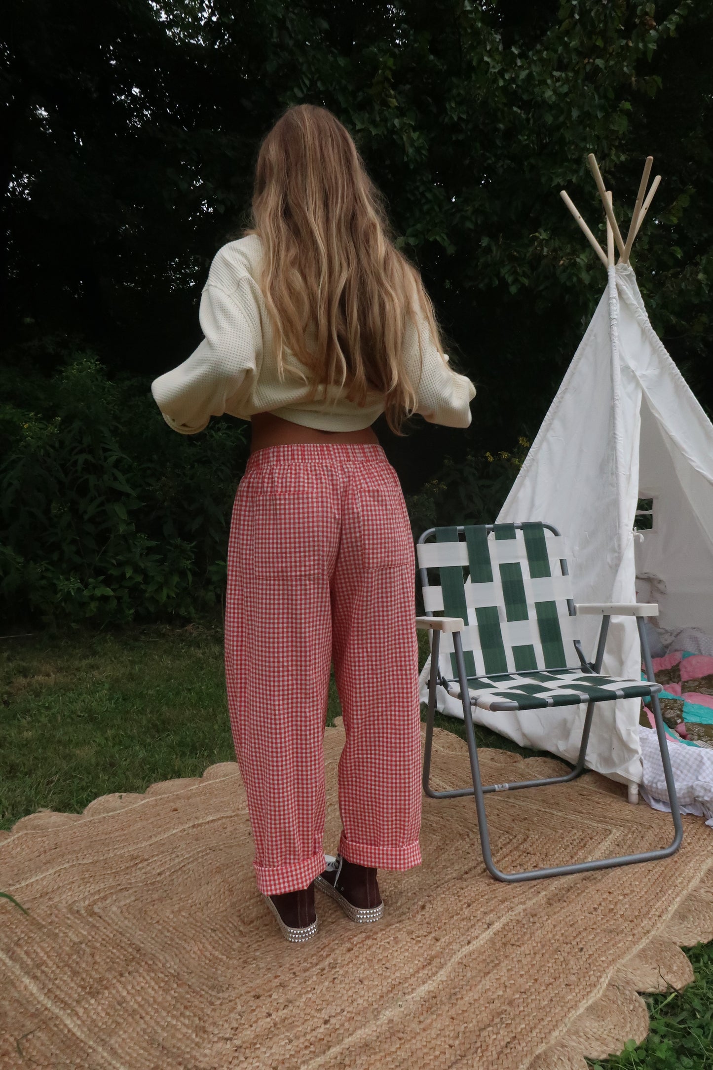 Cherry Creek Gingham Pants