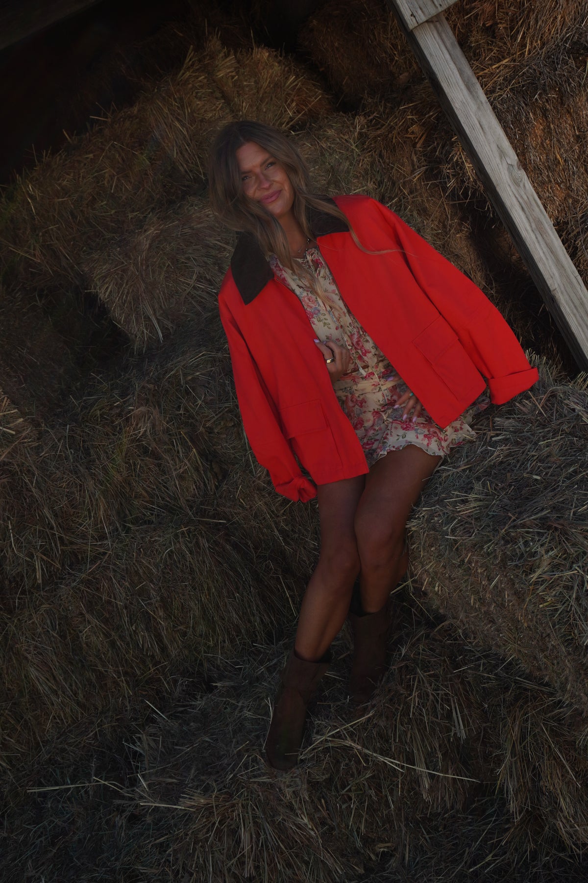 Candy Apple Barn Jacket