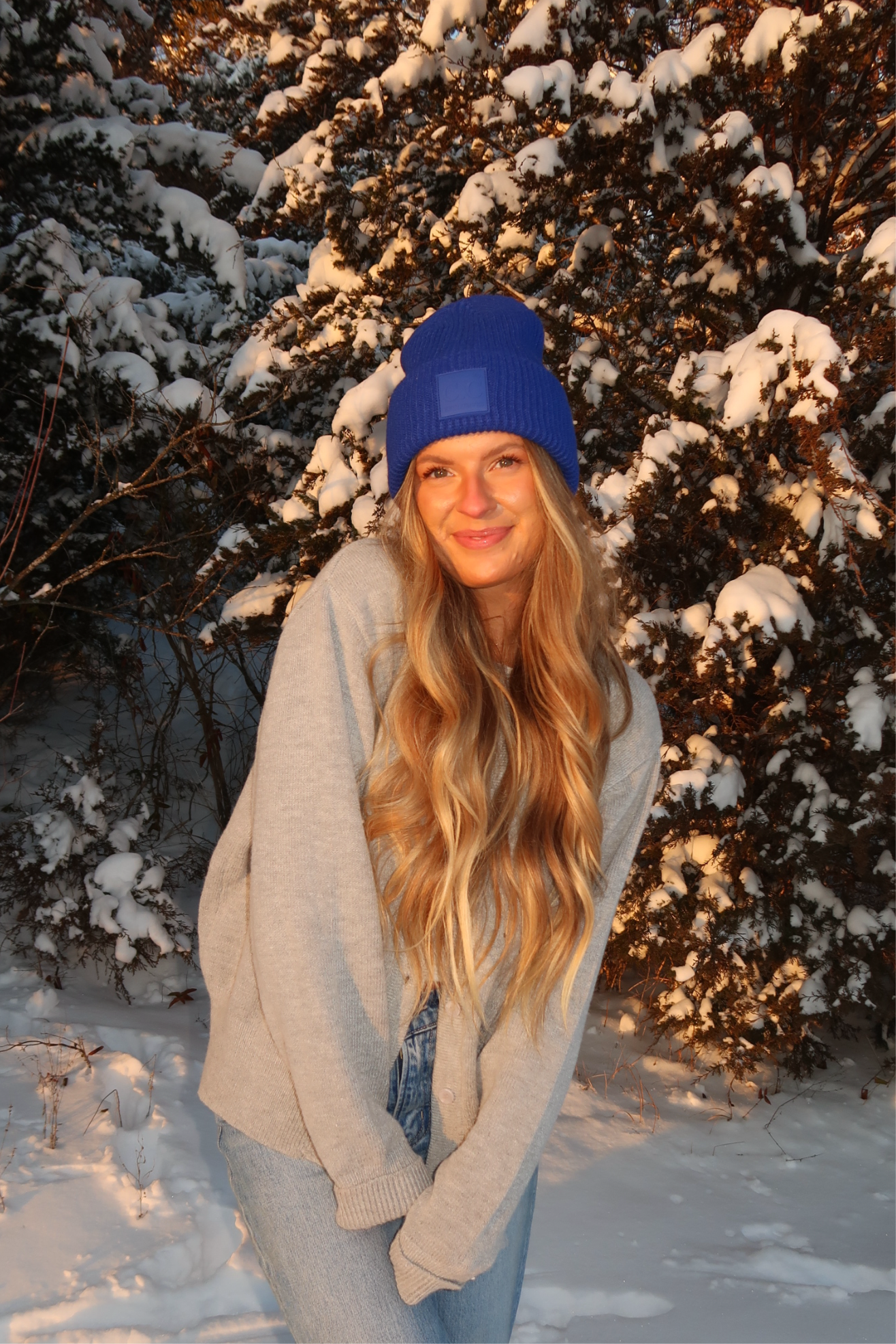 Winter Blues Beanie