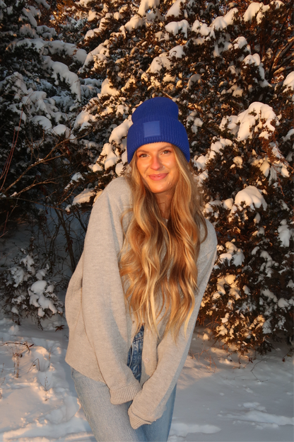 Winter Blues Beanie