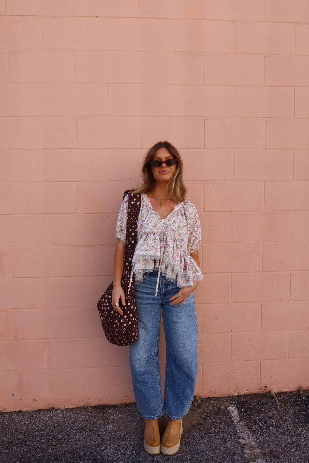 Coco Patchwork Quilted Sling Bag