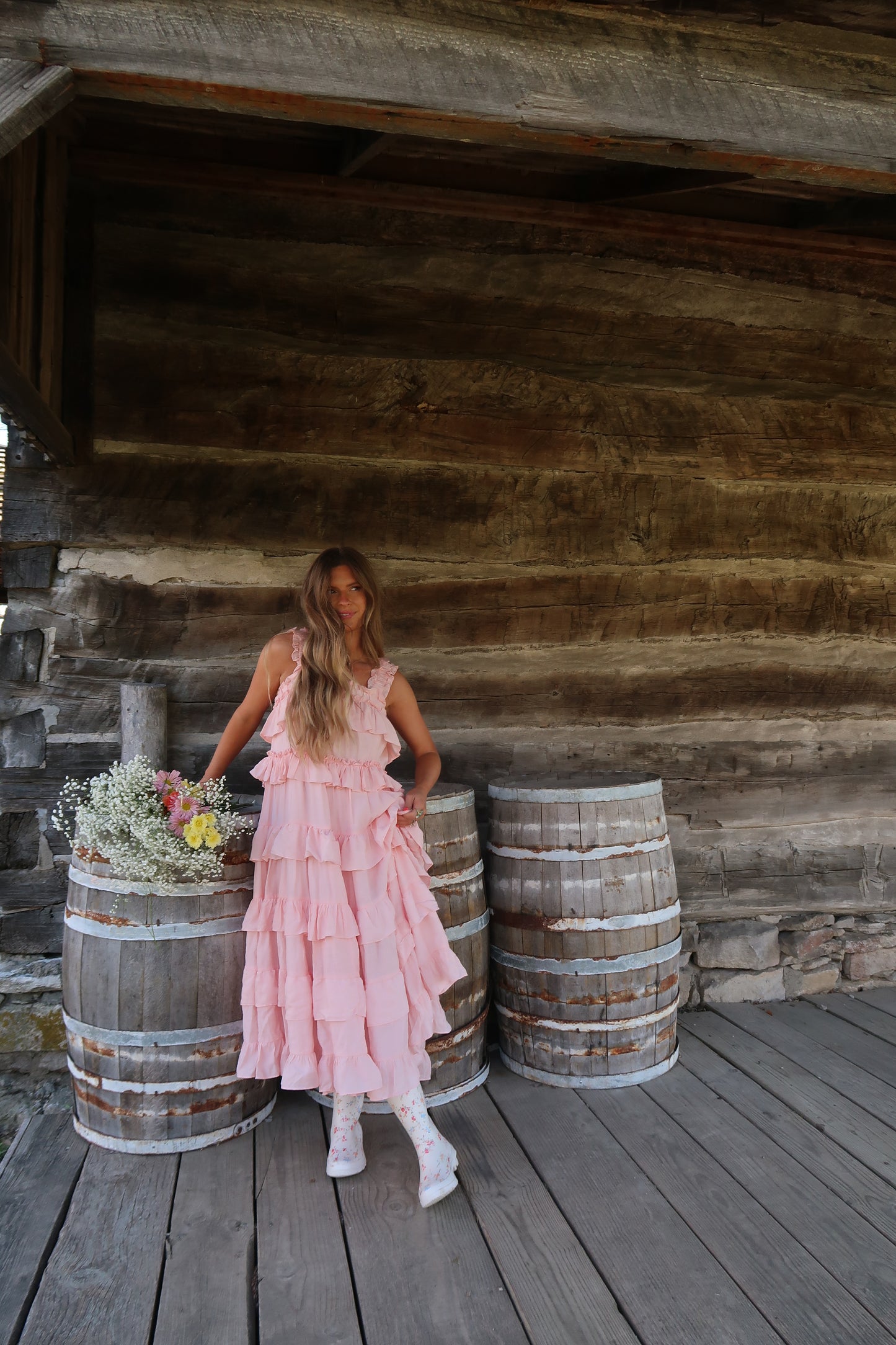 Petal Dream Midi Dress