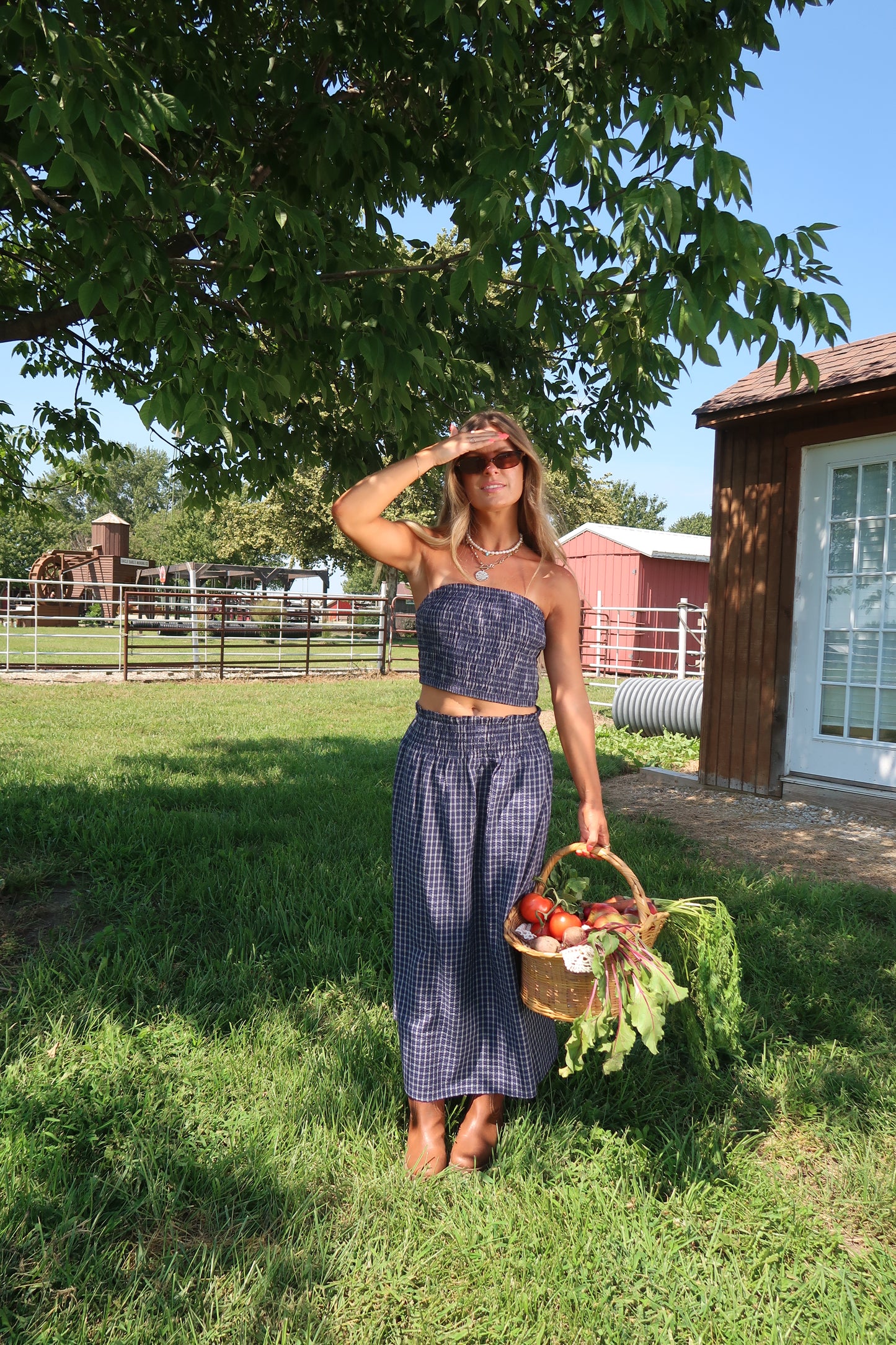 Homestead Plaid Set