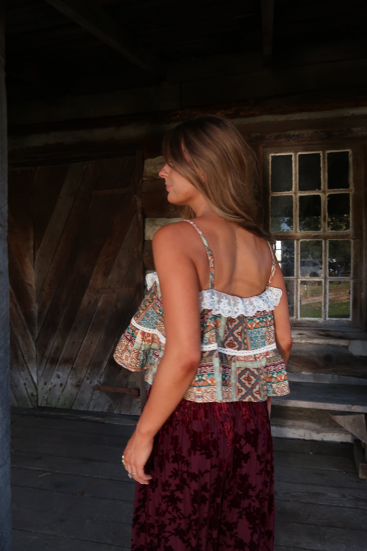 Rusty Patchwork Prairie Tank