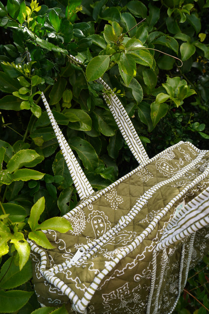 Reef Bandana Quilted Dote Bag