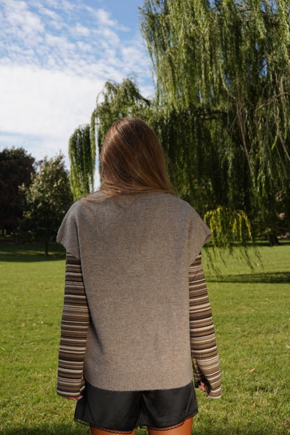 Hazelnut Sweater Vest