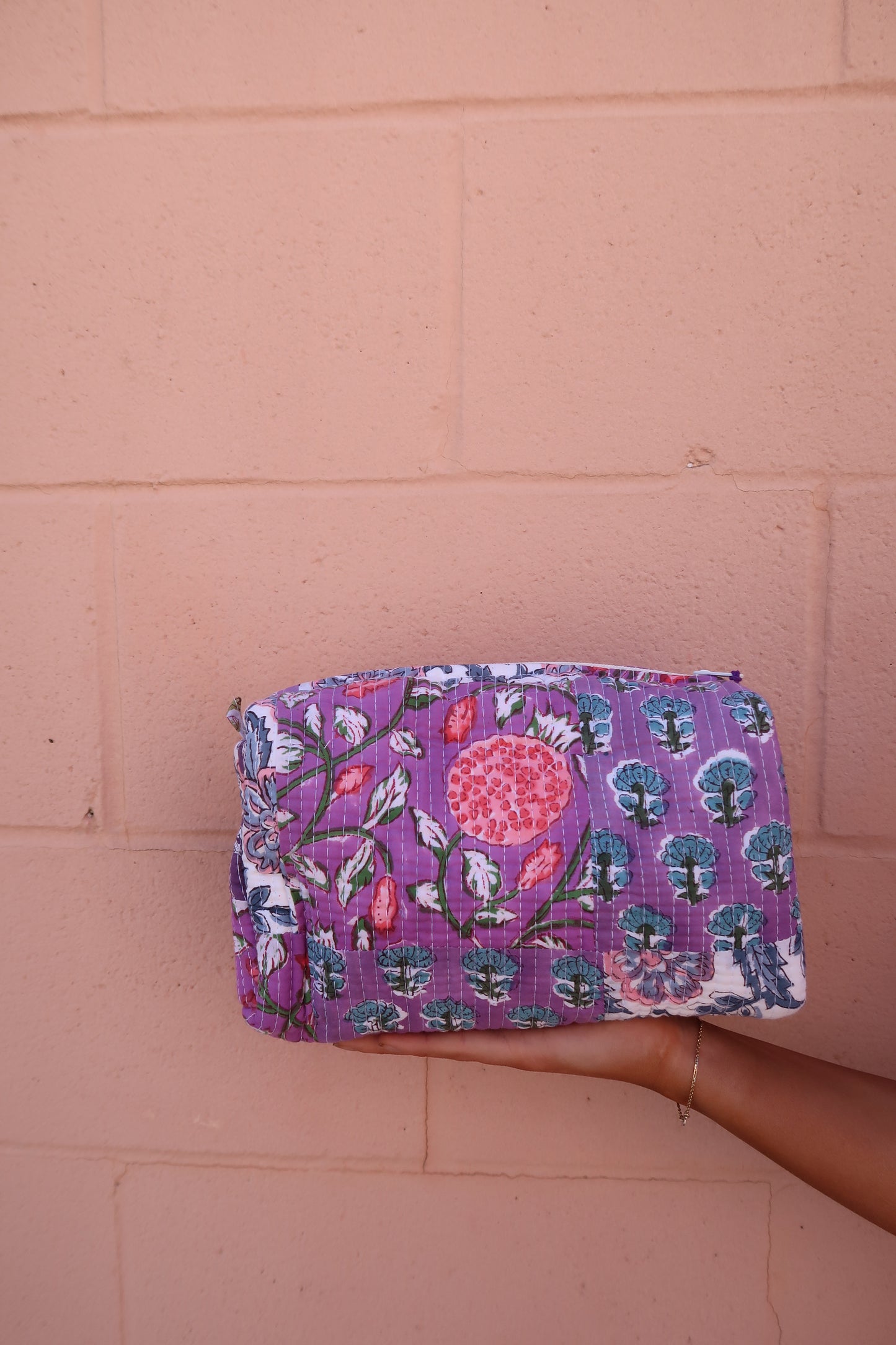 Violet Cosmetic Bag