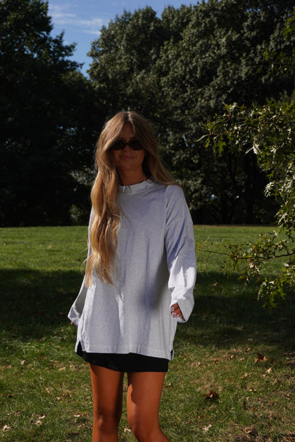 Concrete Jungle Mockneck Long Slv