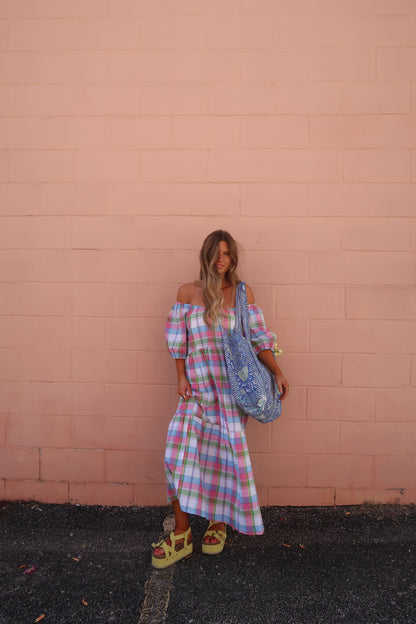 Indie Quilted Tote Bag