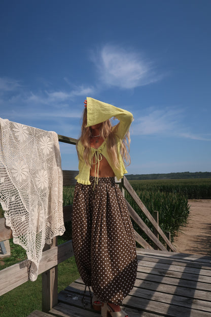 Rye Dot Bubble Pants