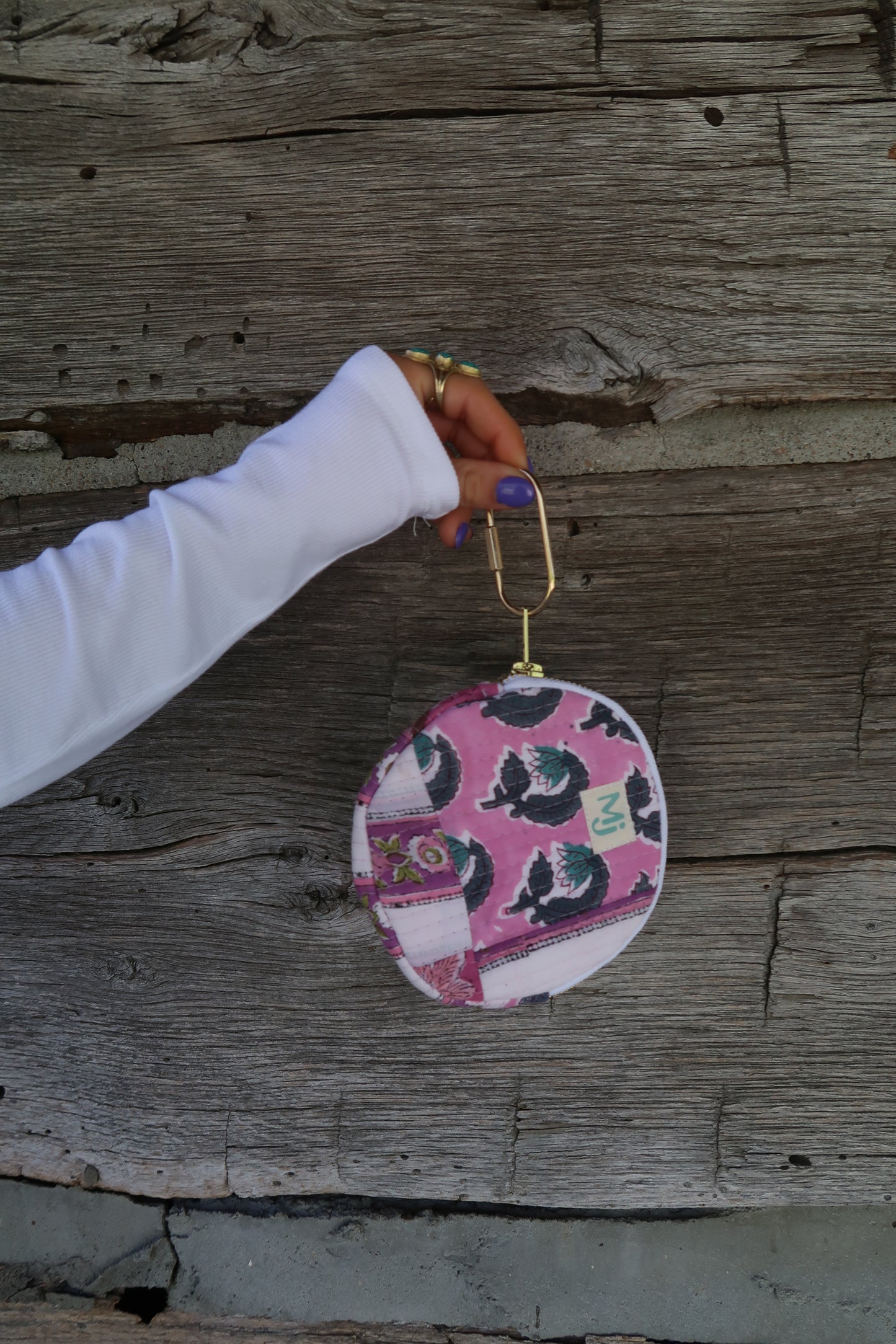 Luella Quilted Bag Pouch