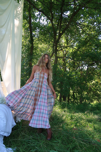 Summer Daydream Plaid Maxi Skirt/Midi Dress