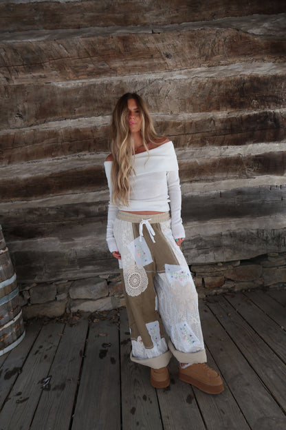 Birch off the shoulder top