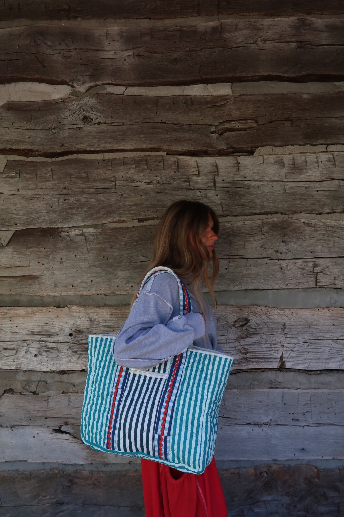 Billie Quilted Tote Bag