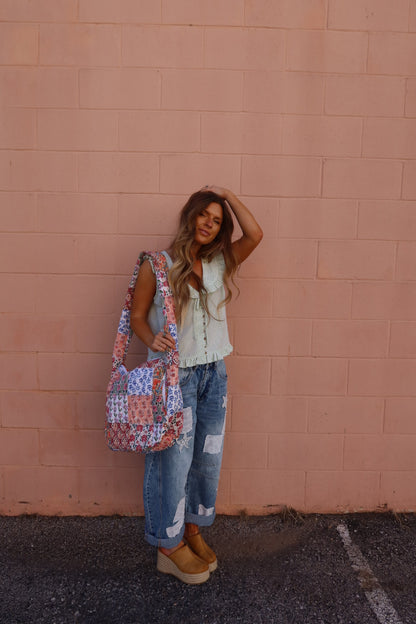 Birdie Quilted Sling Bag