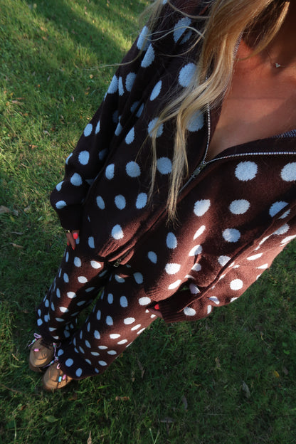 Coco Sky Dottie Knit Pants