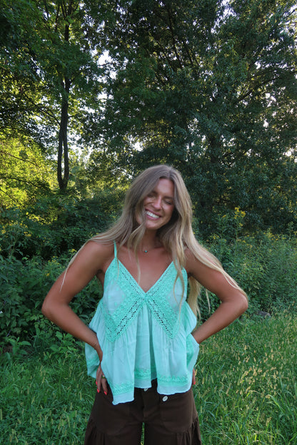 Aqua Arlo Boho Tank