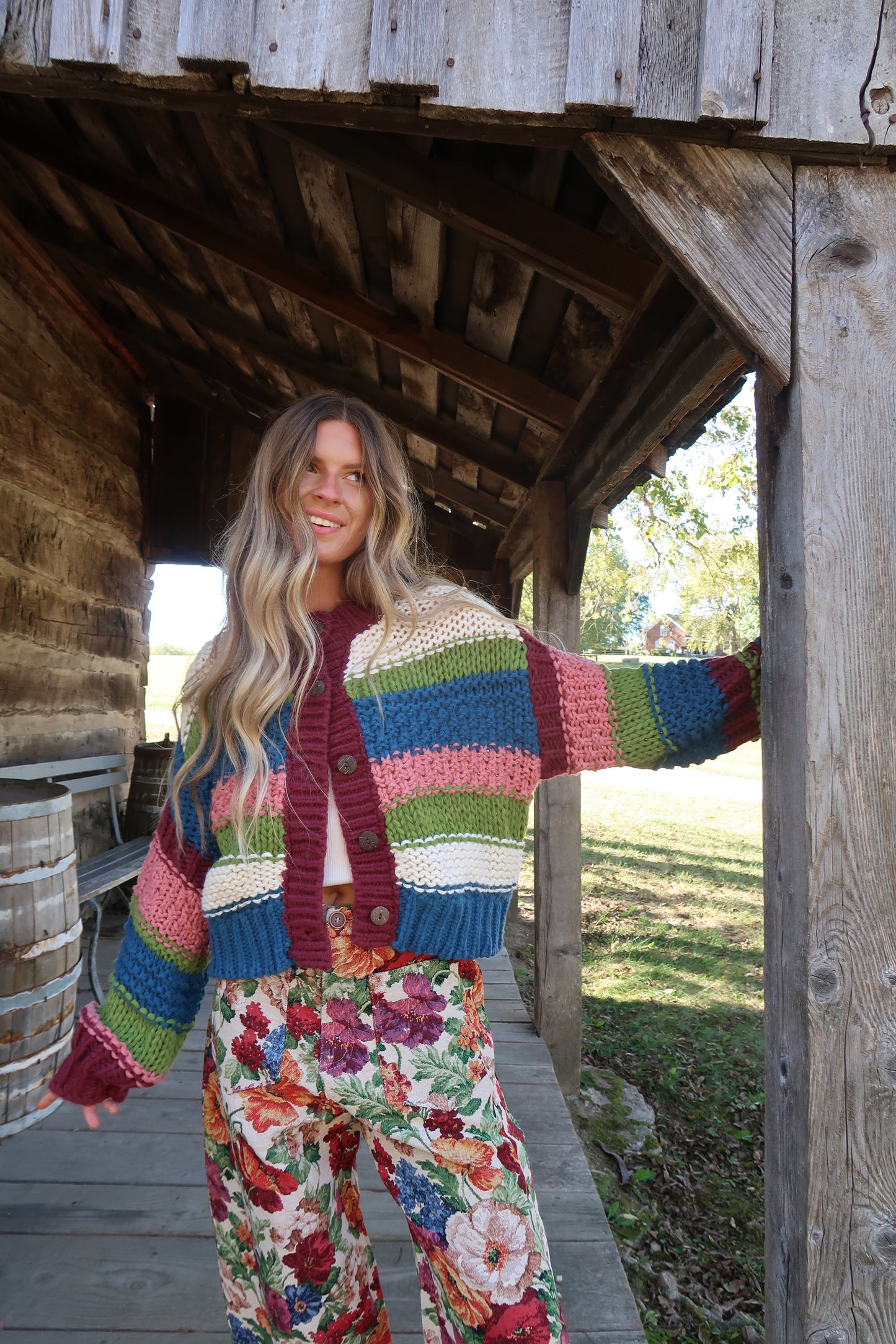 Cranberry Crush Cardigan