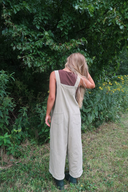 Camp Keepsake Patchwork Overalls