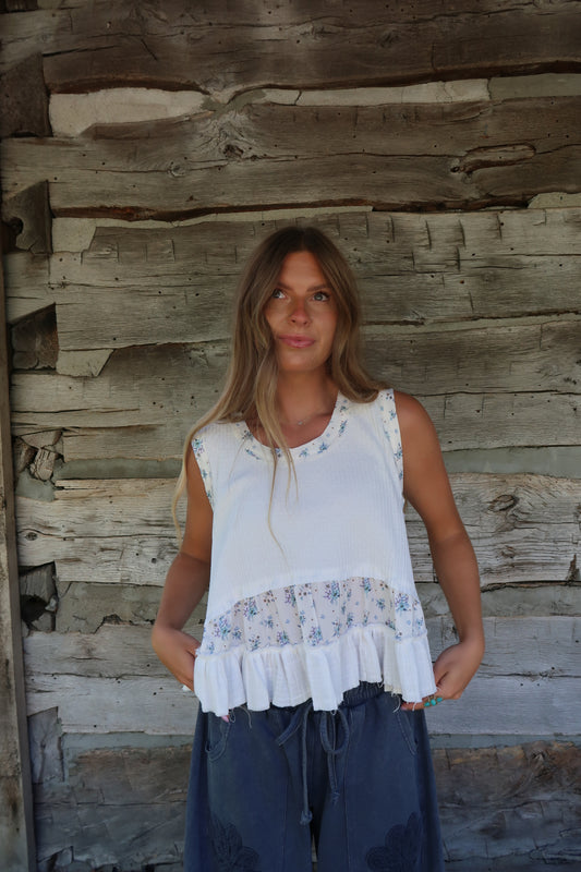 Bluebird Babydoll Tank