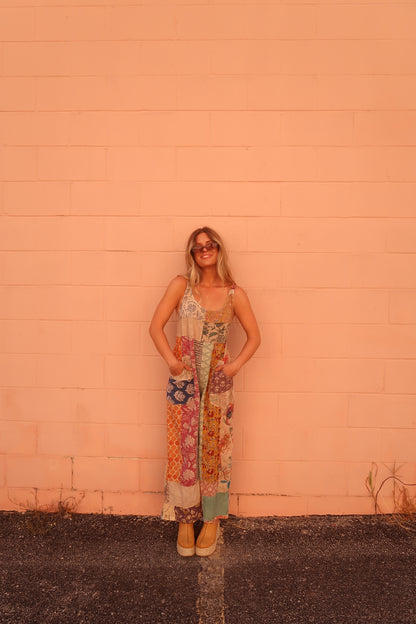 Riley Patchwork Jumpsuit